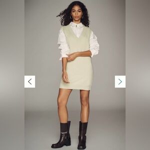 Sunday in Brooklyn Sweater Vest Mini Dress